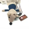 Bamboo charcoal button mouse pendant, keychain figurine, small pendant, doll, fine grabbler pendant Specification image